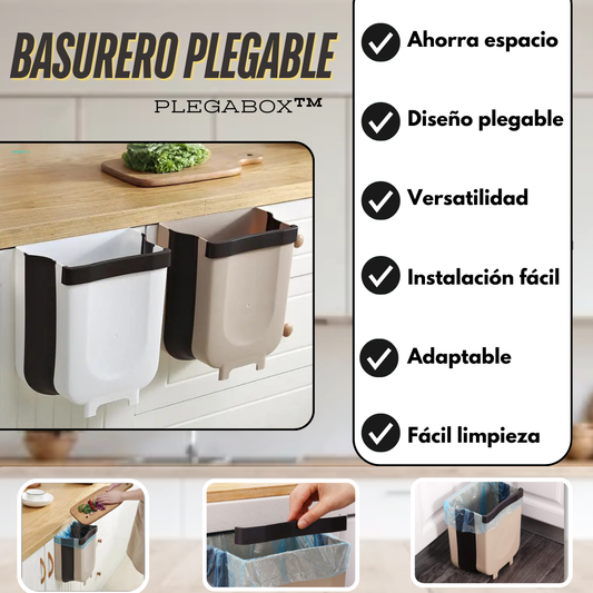 Mini Basurero Plegable - PlegaBox™