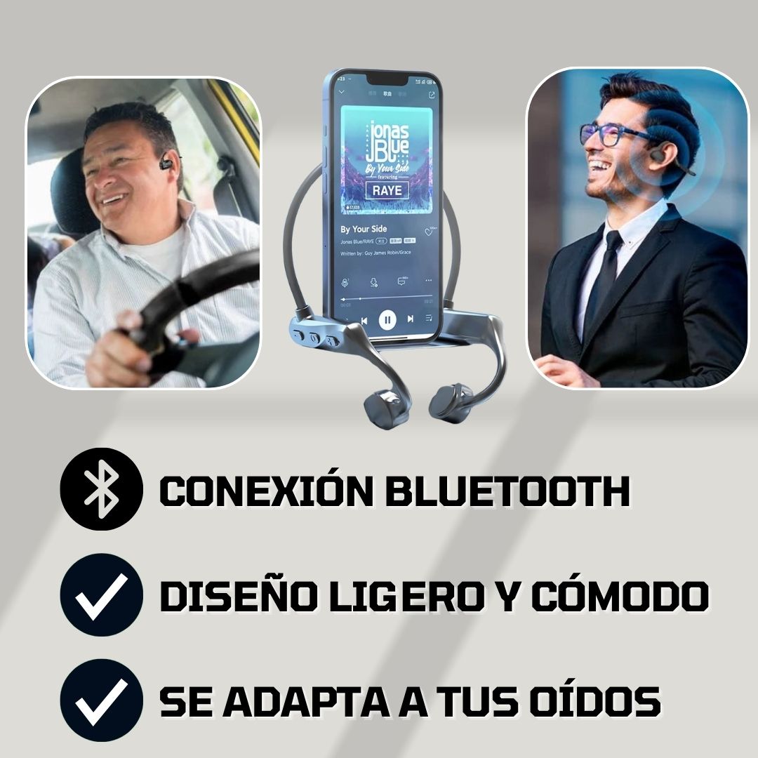 Audífonos de Conducción Ósea - LivePulse™